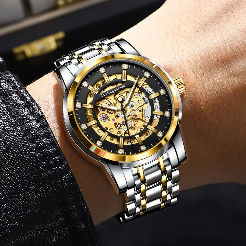 Elegant Men's Automatic Mechanical Watch